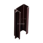 O tubo de alumínio da mobília perfila o comprimento/tamanho/espessura personalizados bronze