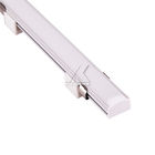 Perfil de alumínio do diodo emissor de luz de 6063 materiais para a cor branca de abrigo da lâmpada