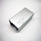 O quadrado de alumínio do perfil do alojamento do CNC do dispositivo elétrico de iluminação dá forma ao ângulo arredondado