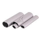 Tubos de encurtamento de alumínio ajustáveis ovais de Matt Silver Polished Aluminium Tube
