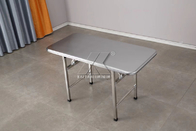 Cadeiras de tabela de alumínio de dobramento retangulares lustradas dos perfis de alumínio da mobília