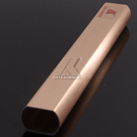 Corrosão personalizada da elevada precisão do comprimento da escova do ouro alumínio quadrado oval