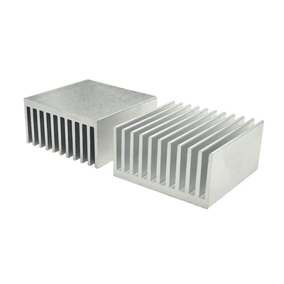 53,5 x perfis de alumínio do dissipador de calor do quadrado de 30 milímetros para refrigerar do poder do diodo emissor de luz do processador central